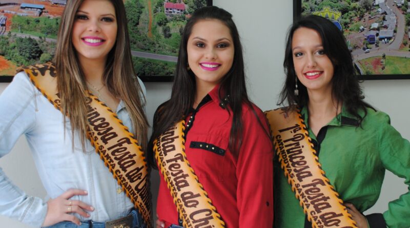 Princesas e Rainha da Festa do Chimarrão